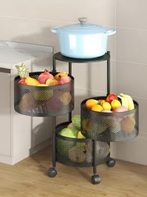 TEST Product Kitchenwell Round Multi-Purpose Trolley